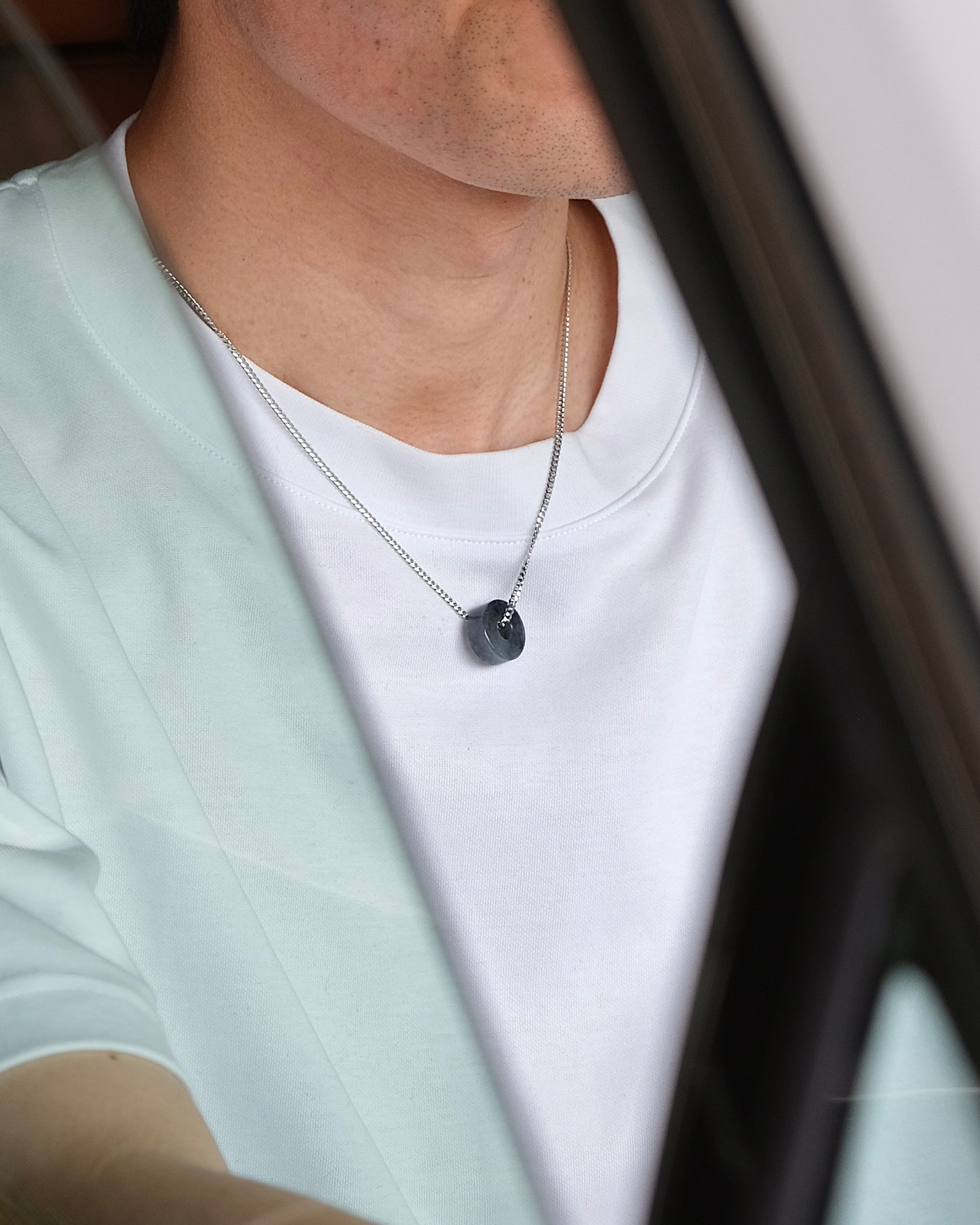 Mo Yun — Jade Necklace (Bold)