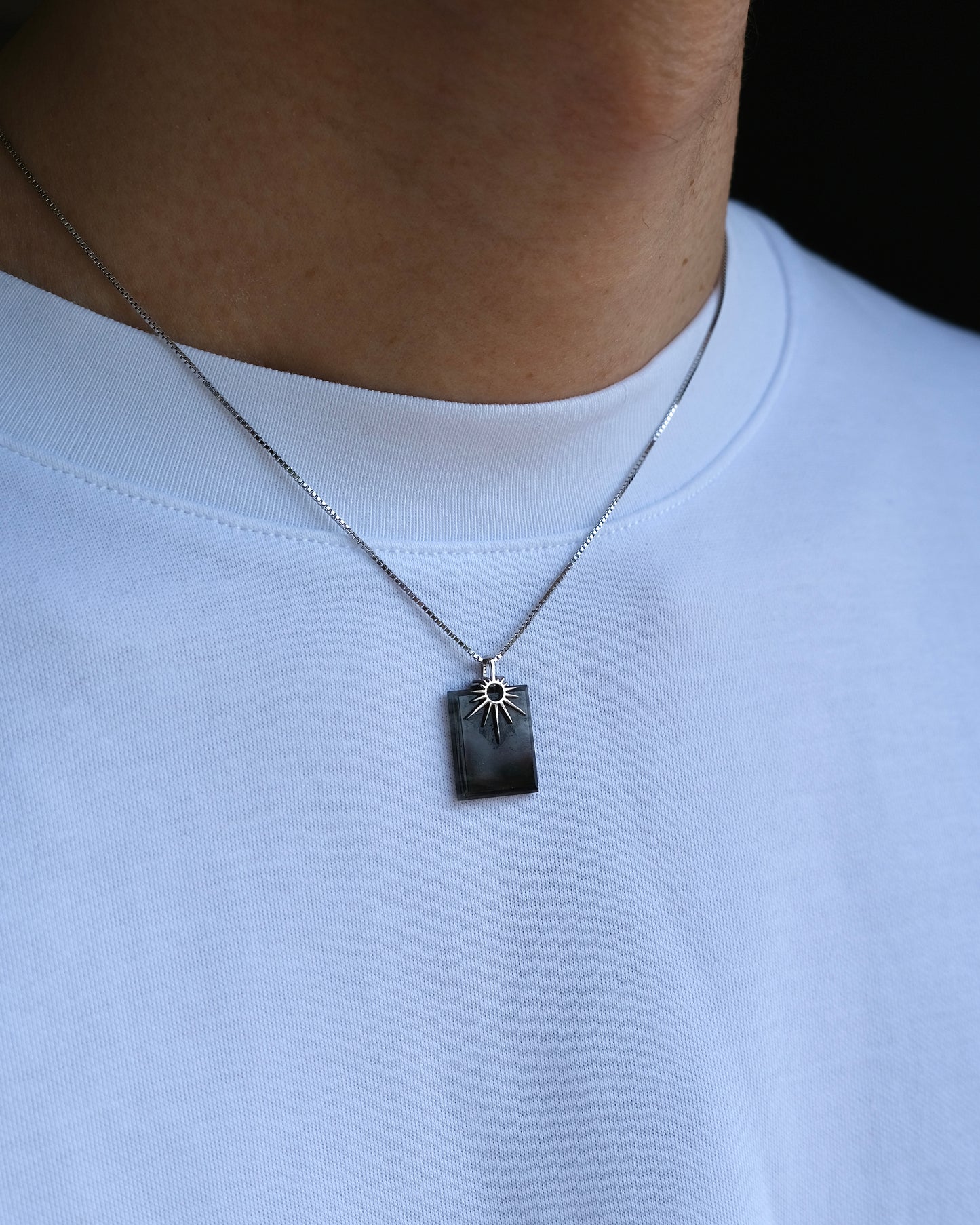 Still Ink - Jade Pendant