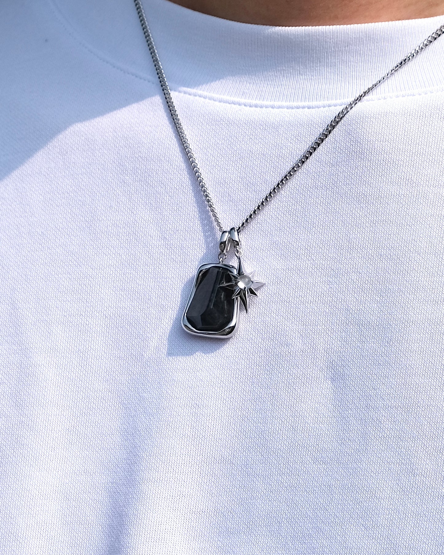 Nocturne Duo - Jade Pendant