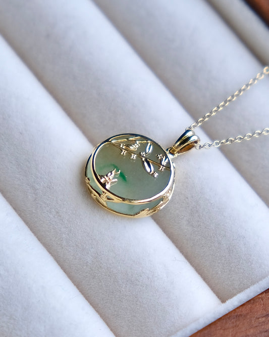 Osmanthus Reverie Jade Pendant