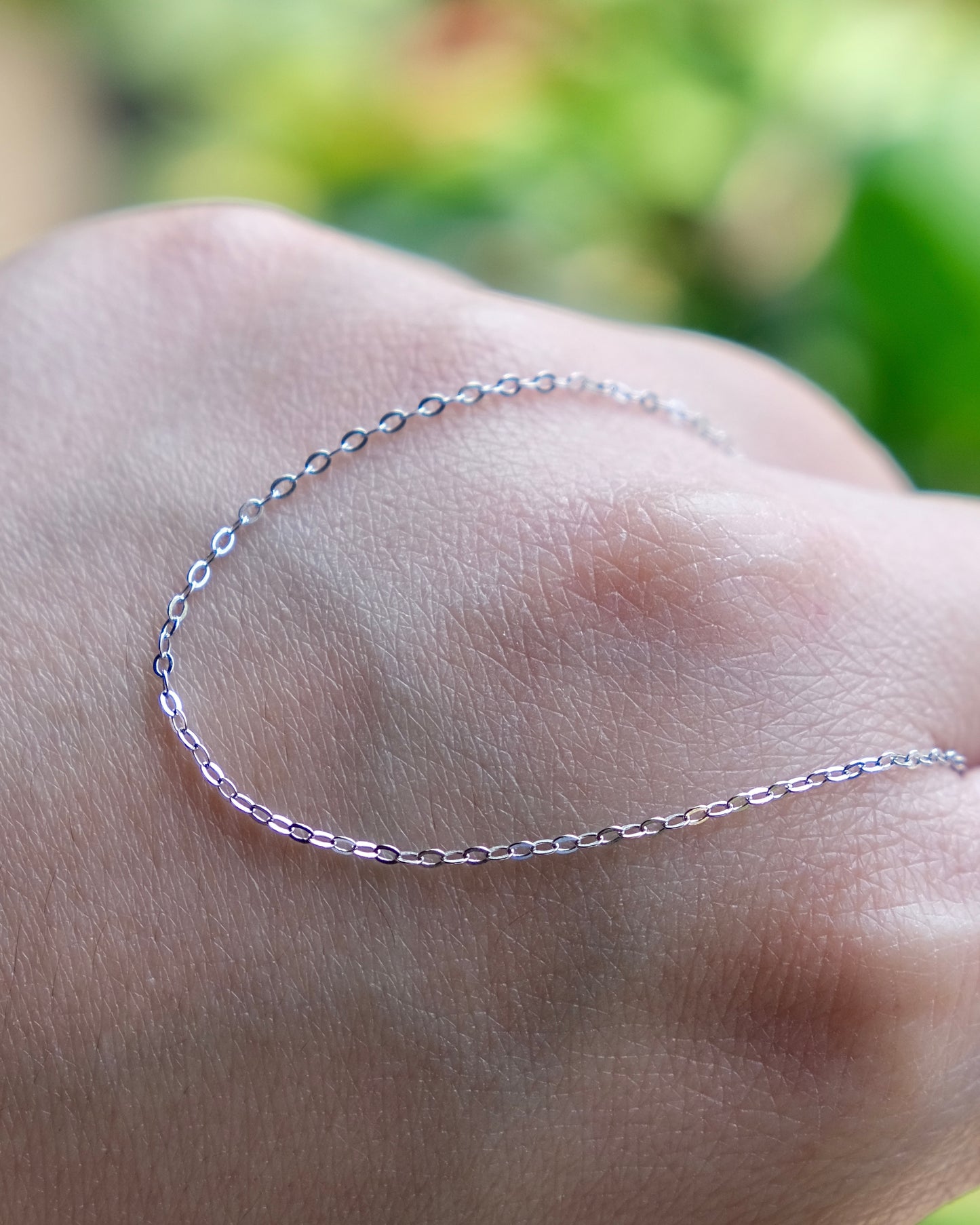 Air Link Chain - Adjustable Necklace (S925 Silver)