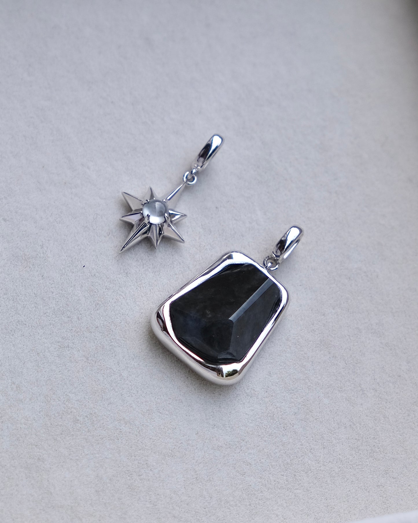 Nocturne Duo - Jade Pendant