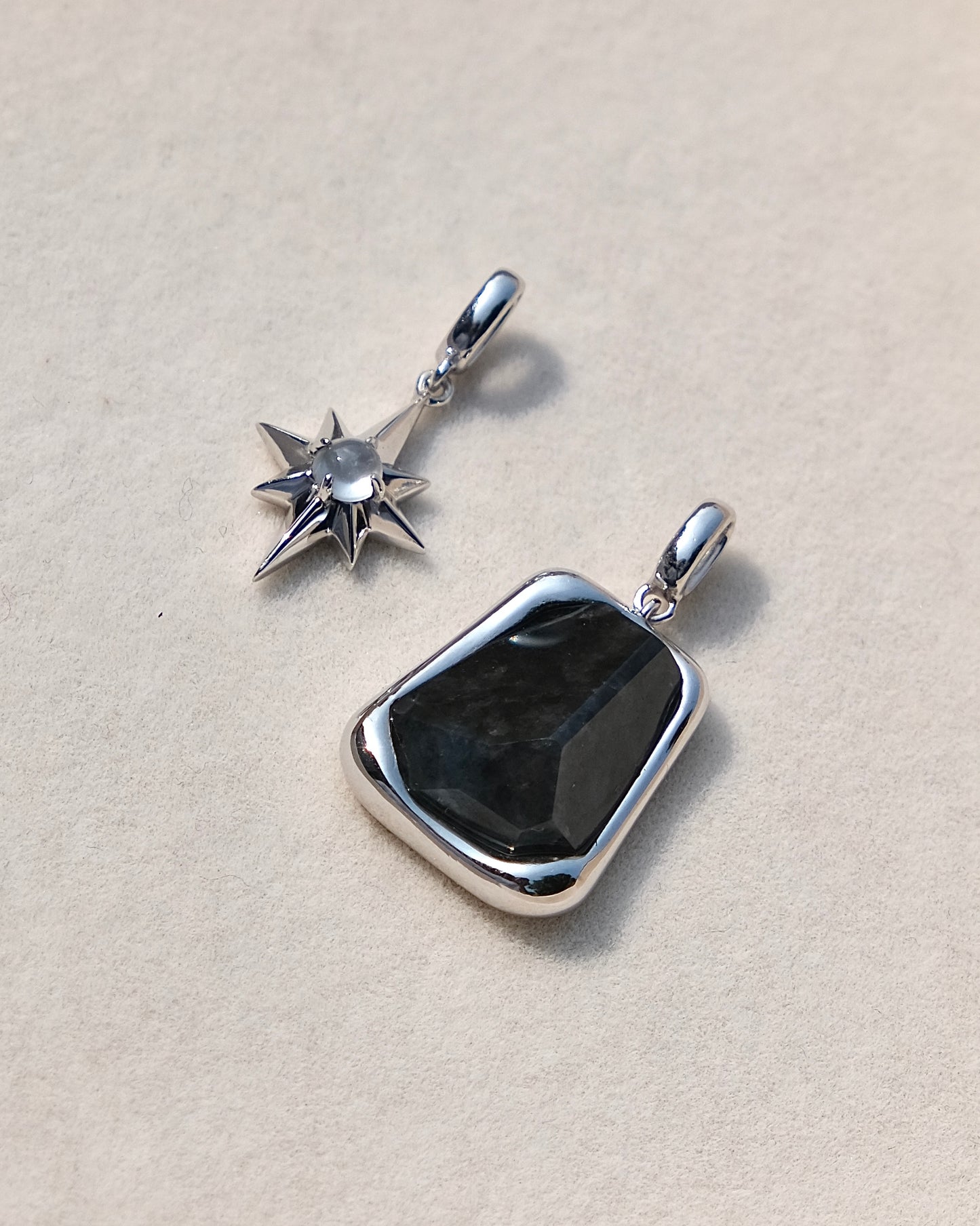 Nocturne Duo - Jade Pendant
