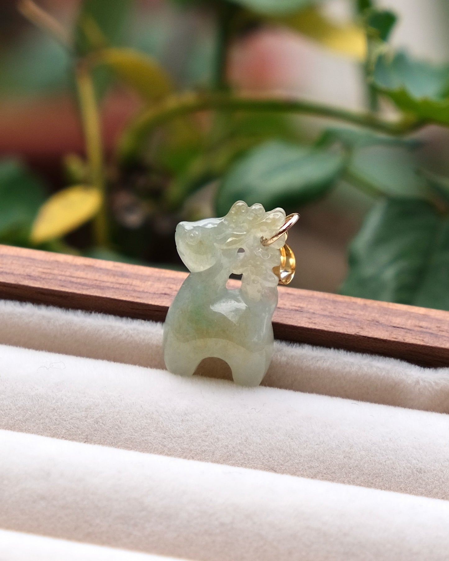 Serenity Deer - Jade Pendant