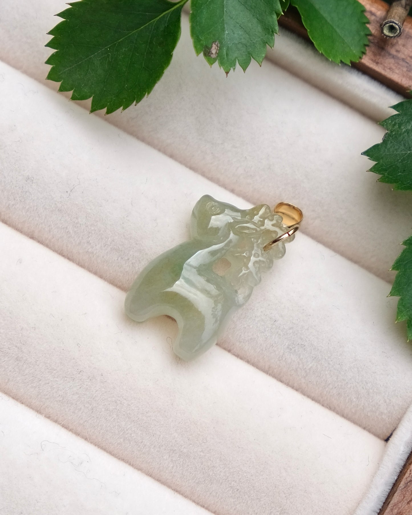 Serenity Deer - Jade Pendant