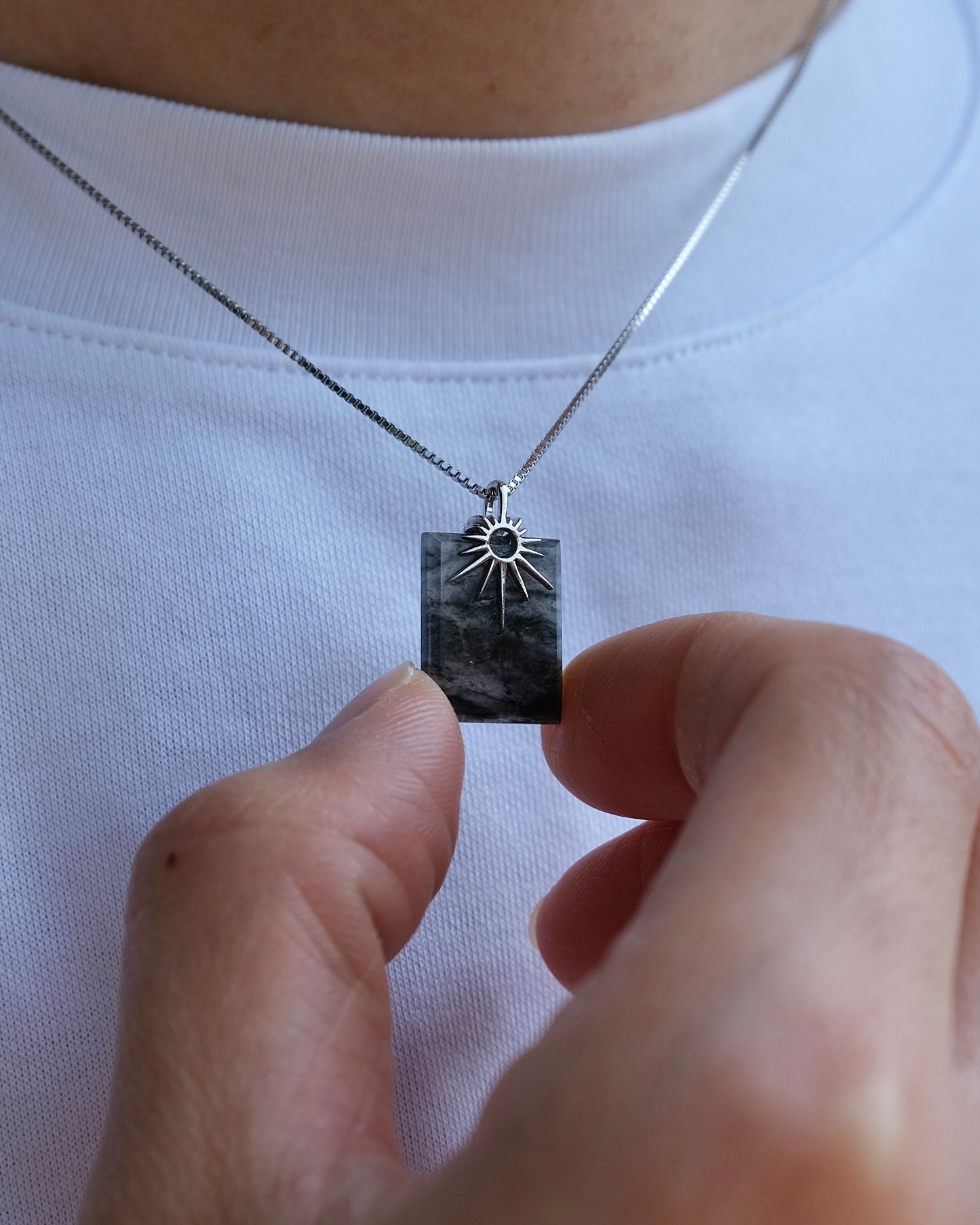 Still Ink - Jade Pendant