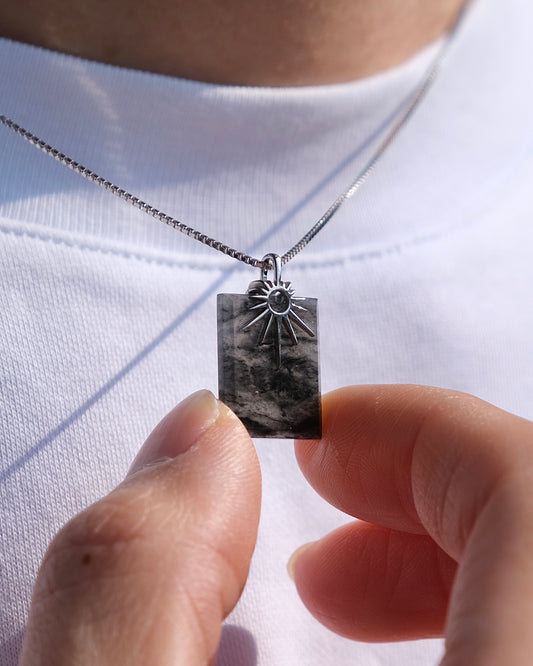 Still Ink - Jade Pendant