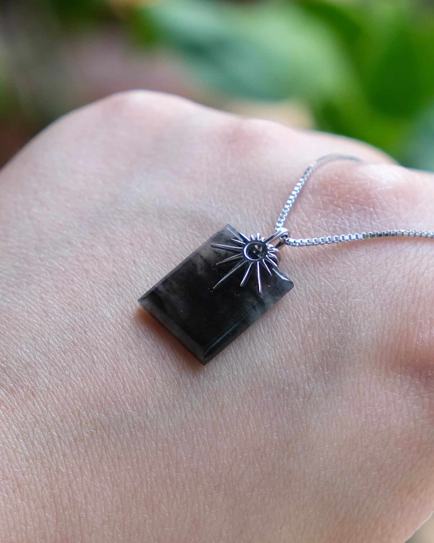 Still Ink - Jade Pendant