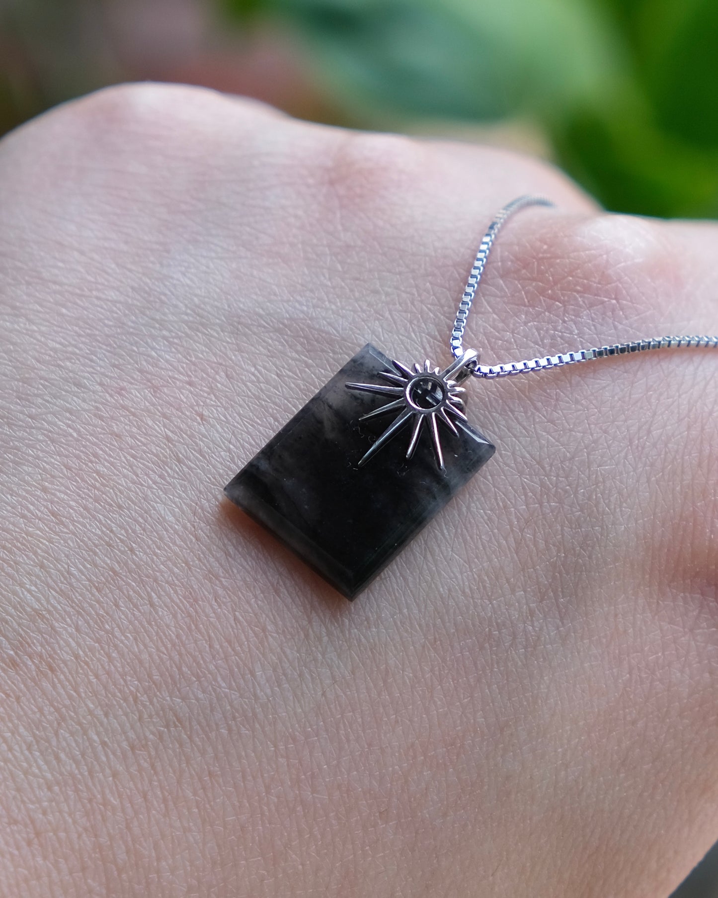 Still Ink - Jade Pendant