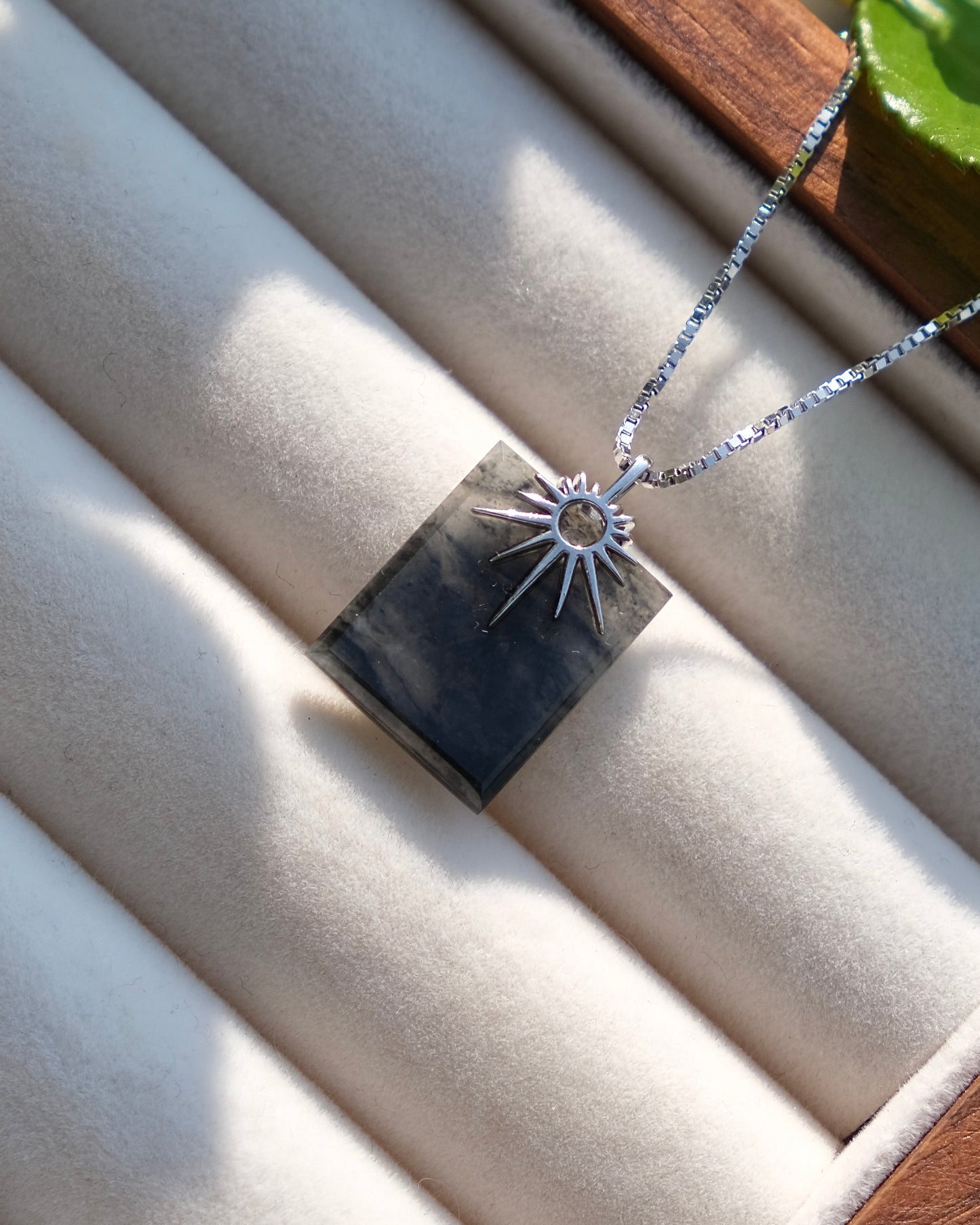 Still Ink - Jade Pendant