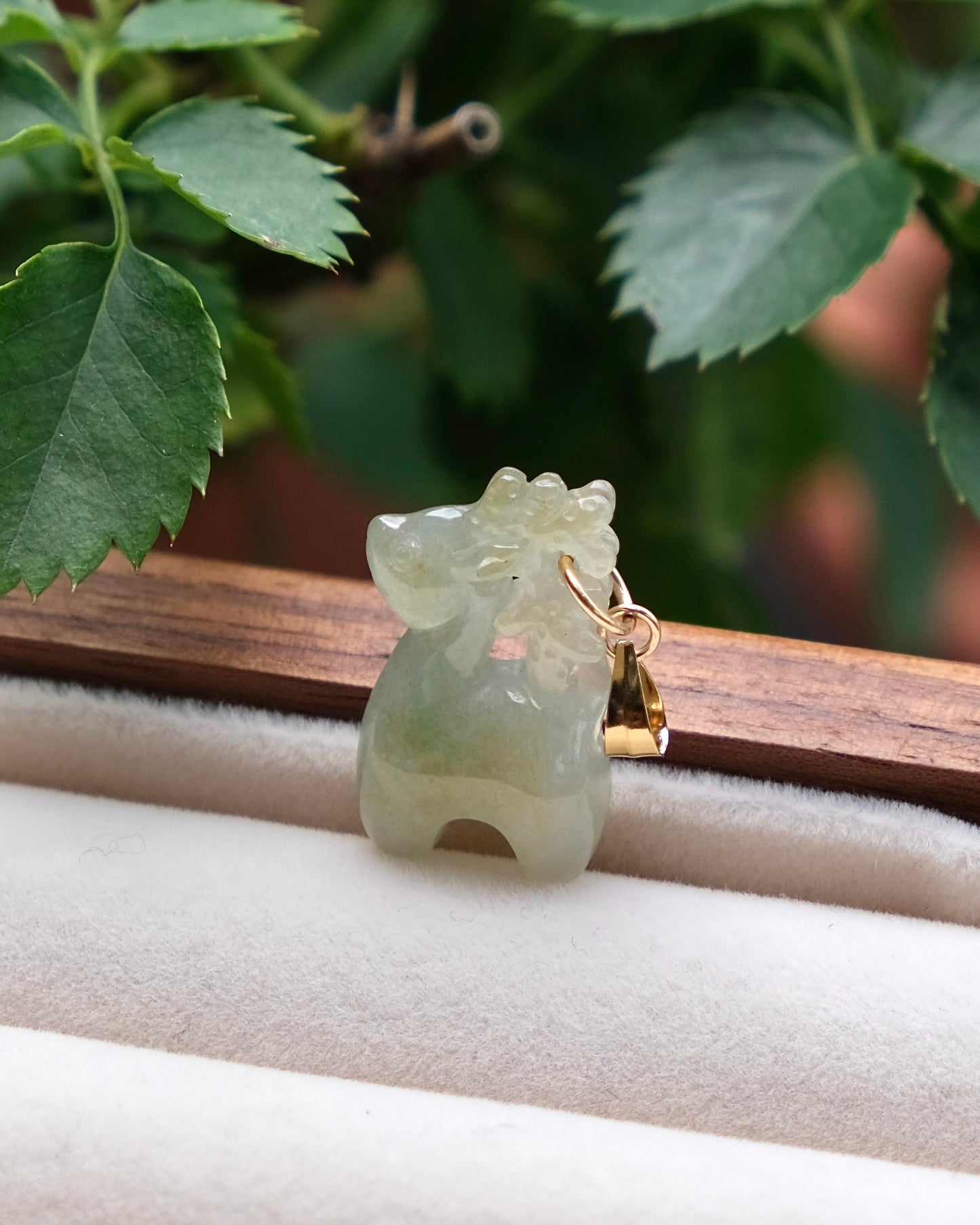 Serenity Deer - Jade Pendant