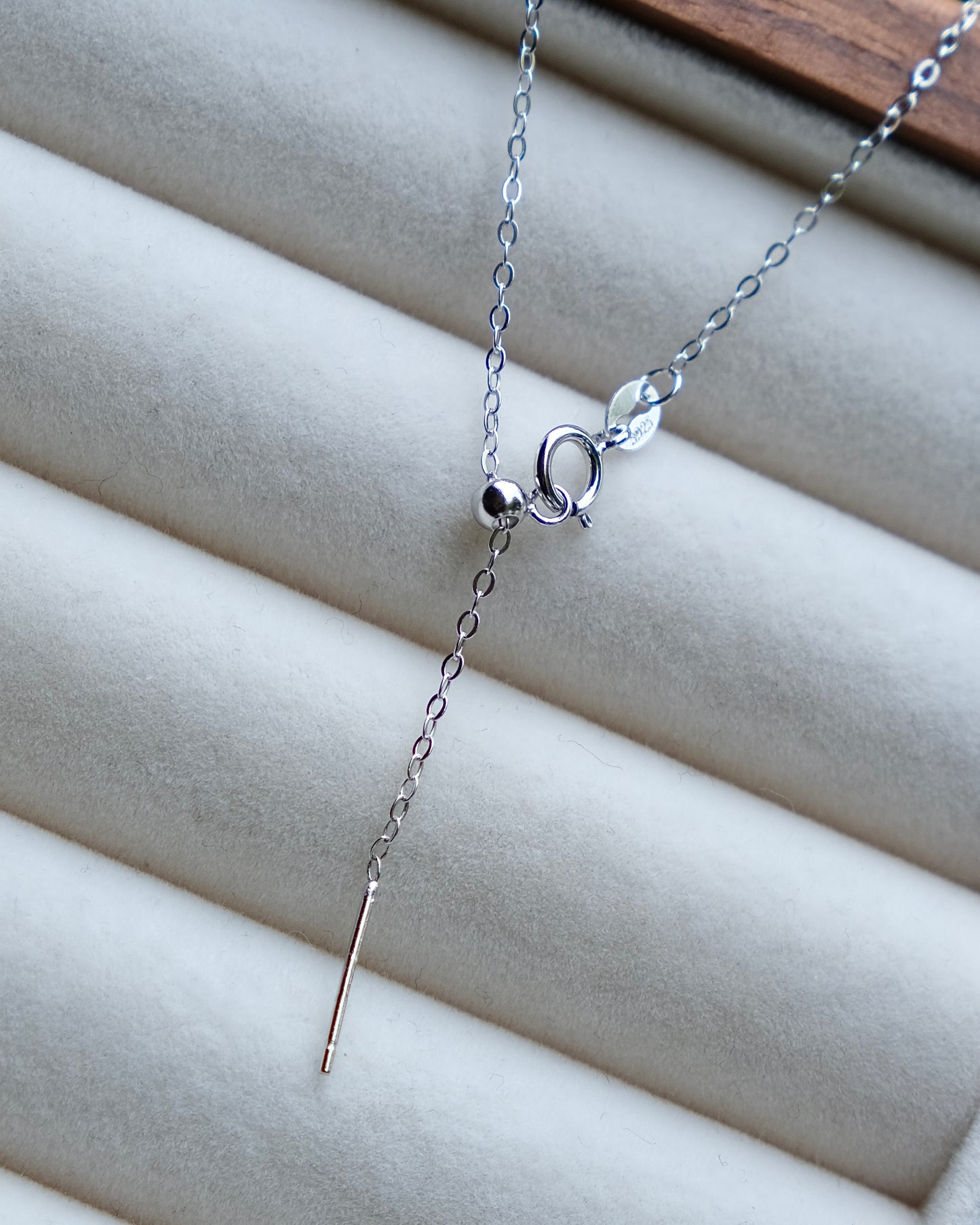 Air Link Chain - Adjustable Necklace (S925 Silver)