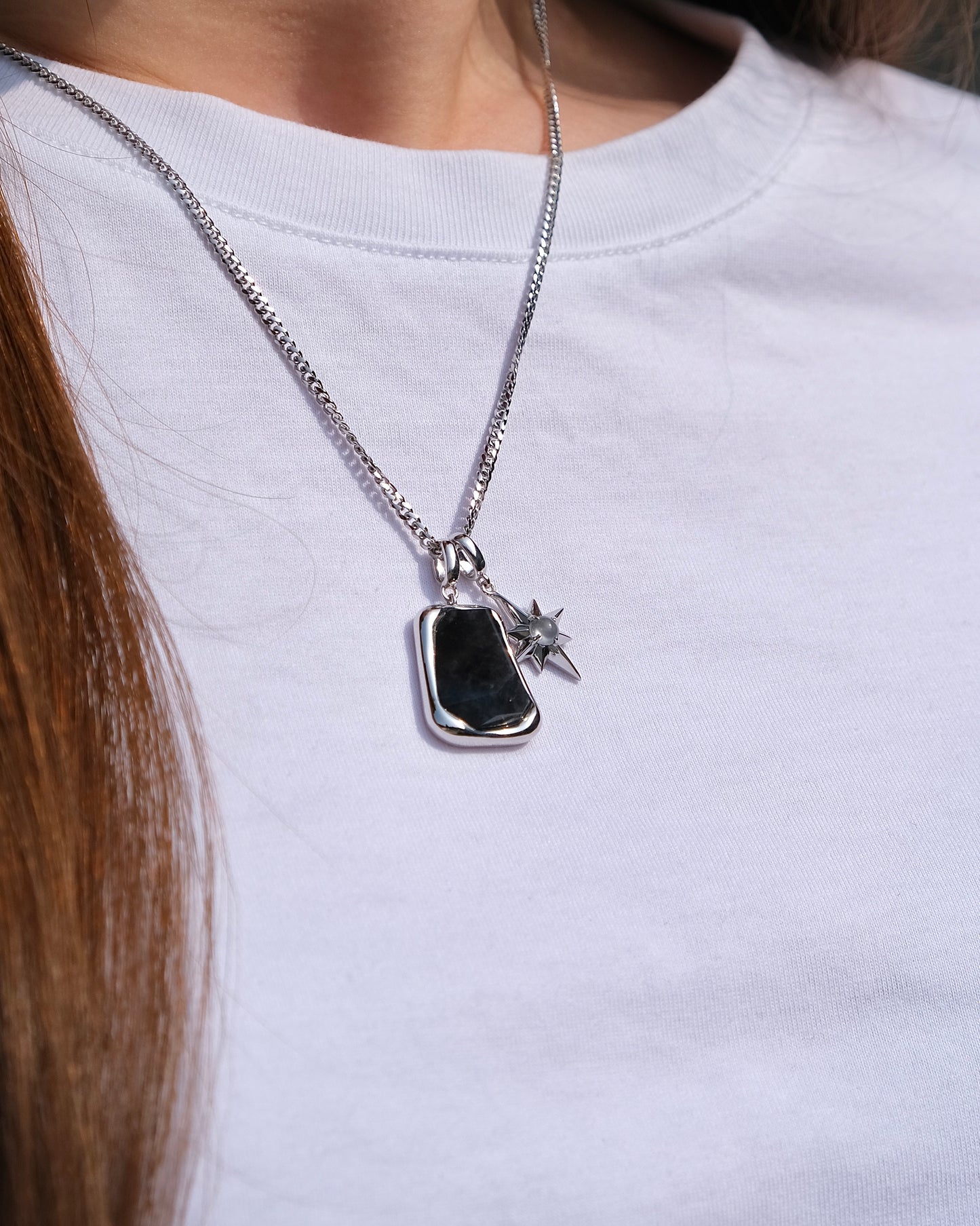 Nocturne Duo - Jade Pendant