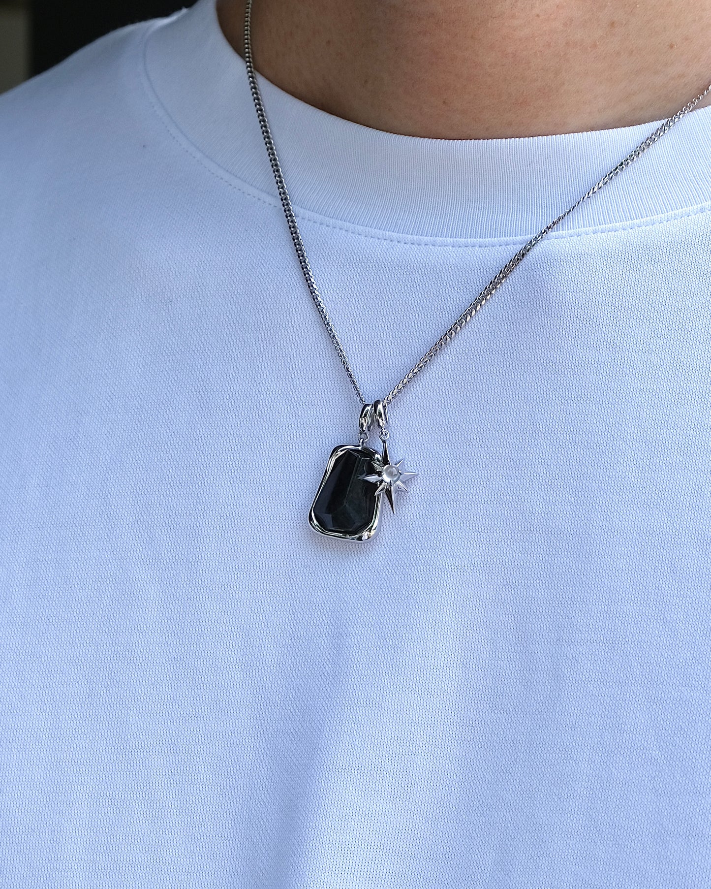 Nocturne Duo - Jade Pendant
